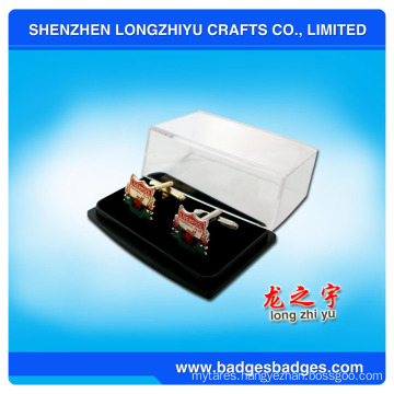 Die Casting Cufflinks Wholesale Gold Bulk Cufflinks with Gift Box